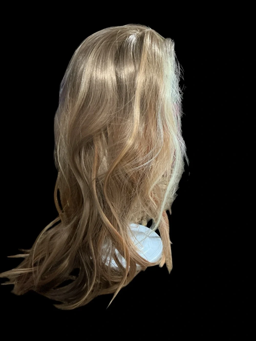 CSC Callen. Long Wavy Lace Front Wig - Natural Blonde